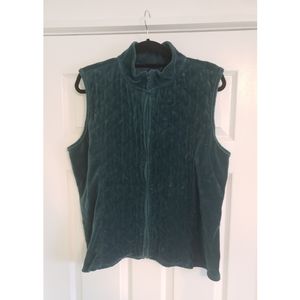 Velvet vest